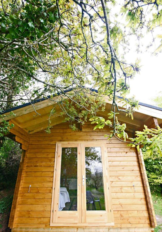 Yealm Cabin Self Catering Log Cabin In Devon With Hot Tub Plymouth Esterno foto
